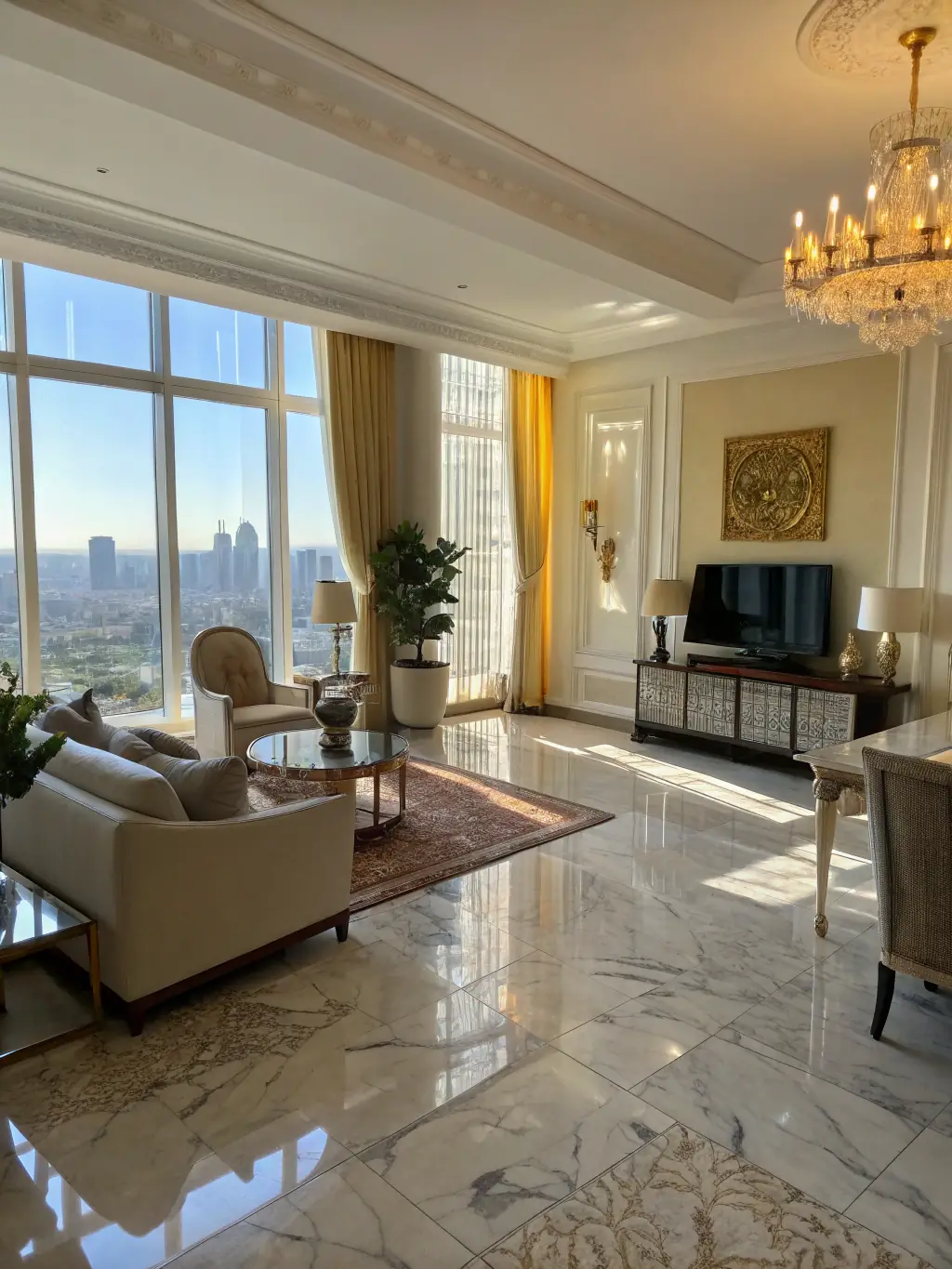 A bright, clean, and empty apartment ready for move-in, showcasing the thoroughness of Aloha Shaka's move-in cleaning service.